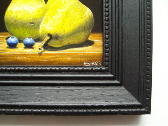 Three small pears