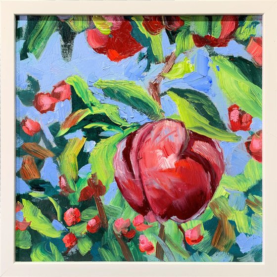 Apple garden.