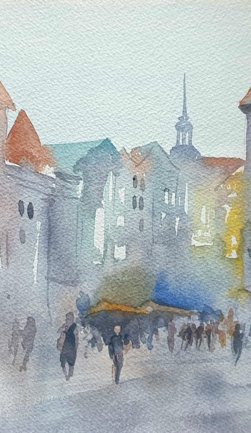 Old Tallinn view by Ksenia June