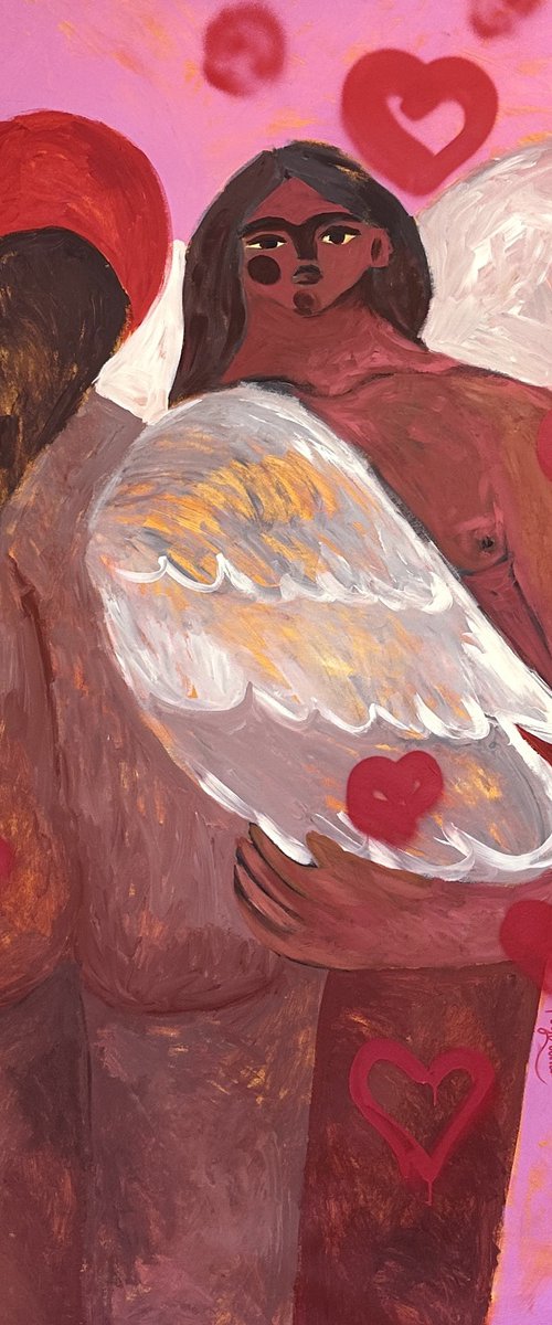 The angel who doesn't want me by Dasha Pogodina