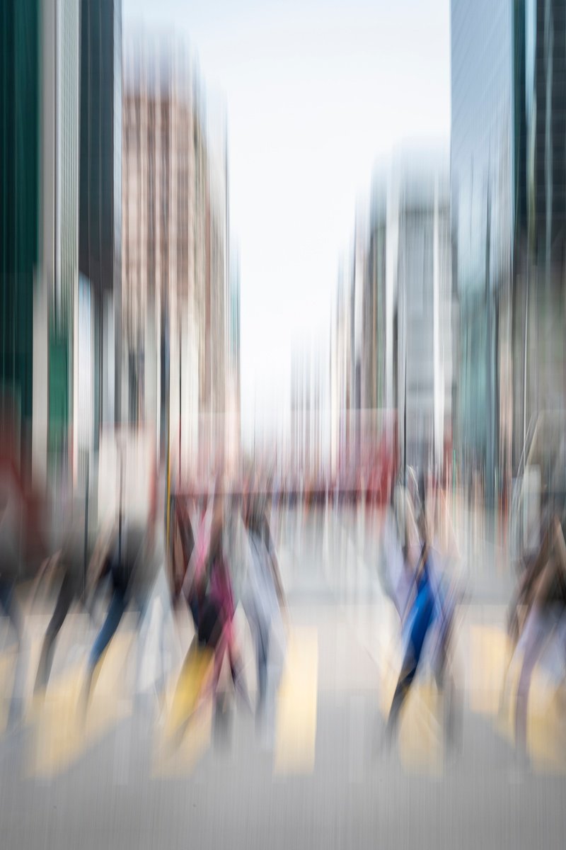 Expressive Abstract Photograph By Sergio Capuzzimati, 16 X 24", Unique Forms Of Continuity, Original Artwork