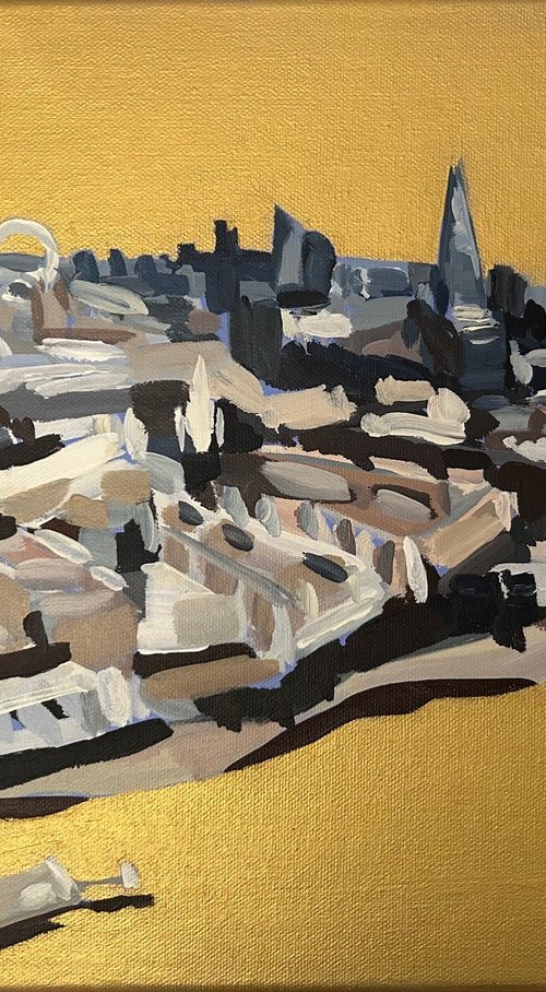 Gilded Thames 1 by Sarah Adams