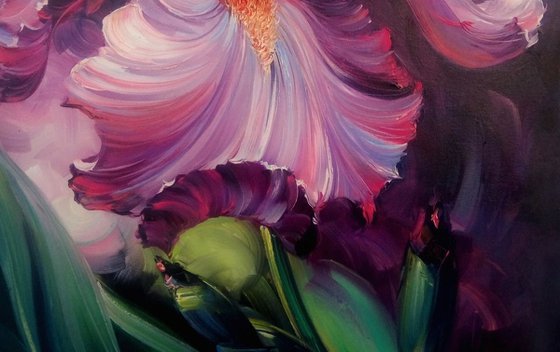 "Iris" original artwork by Artem Grunyka