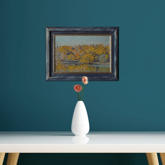 Pond at the Sukhanovo estate