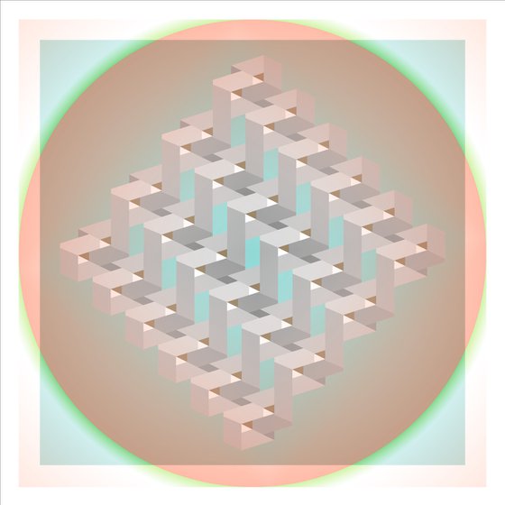 Simple 4 (Geometric Print) (2021)