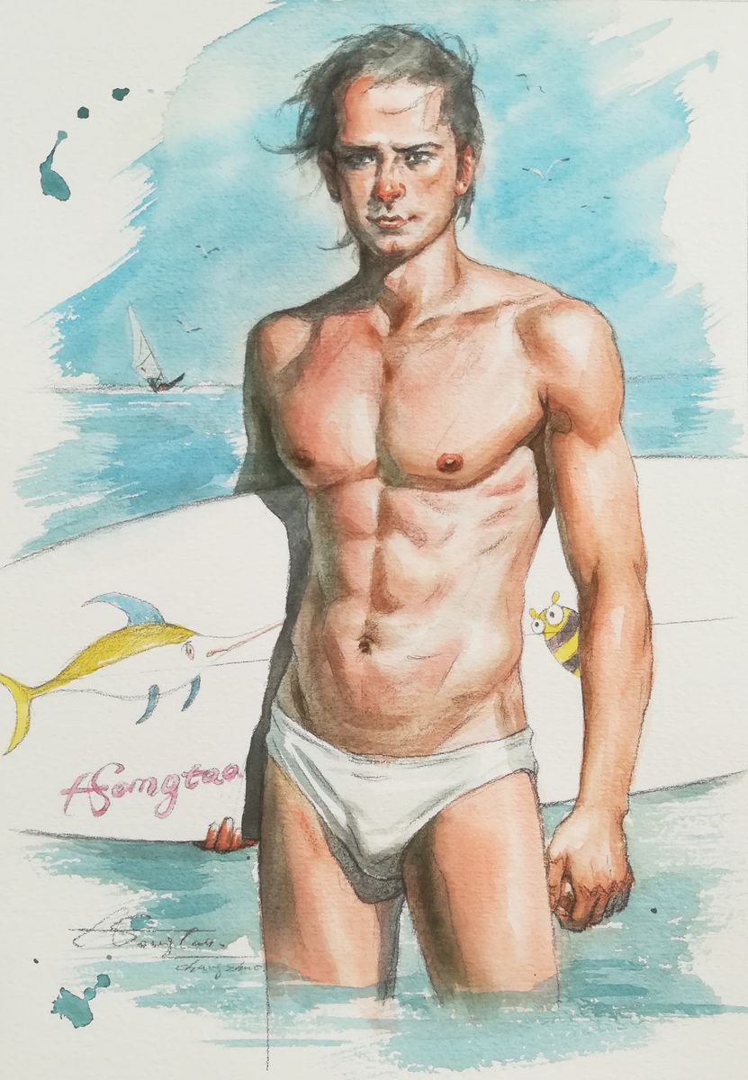Surfer by Hongtao Huang