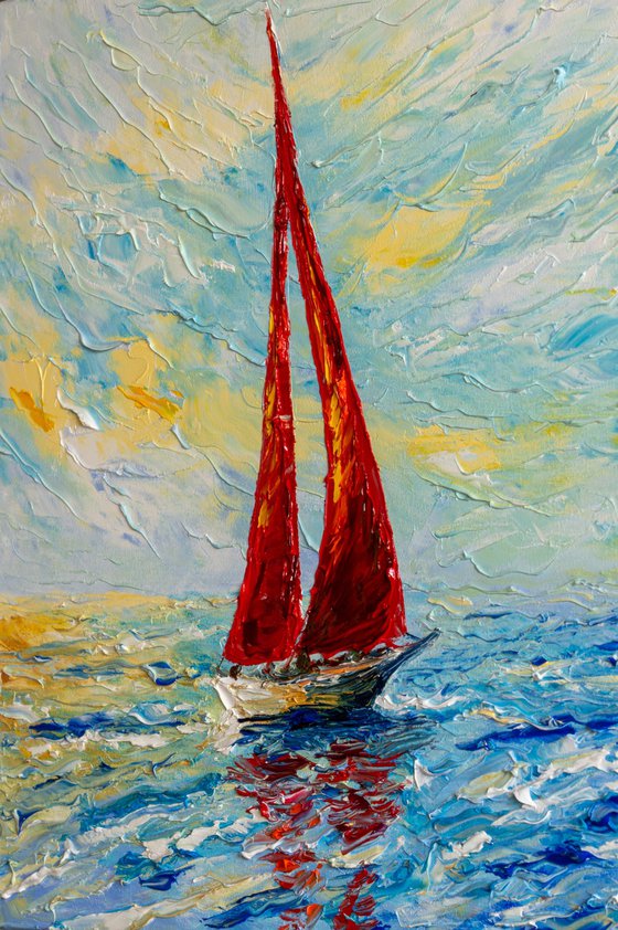 Scarlet Sails of Dawn