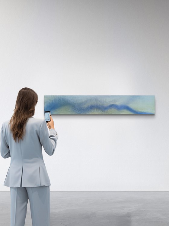Quiet Flow in Indanthrene Blue