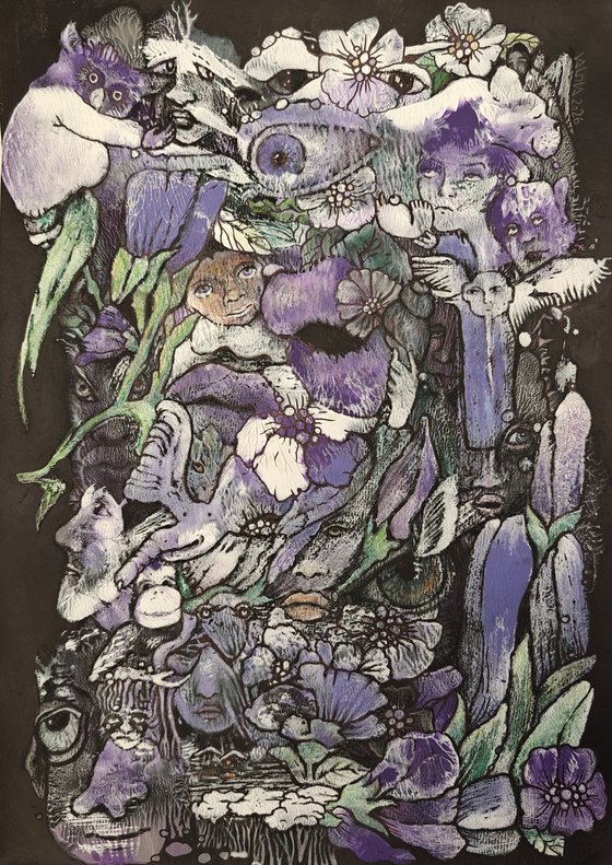 Moss and Violets