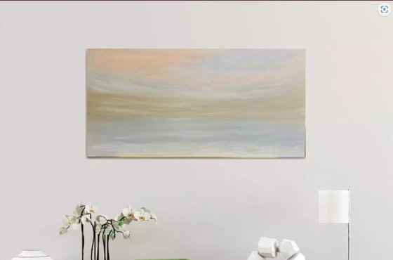 Ocean coast, horizon