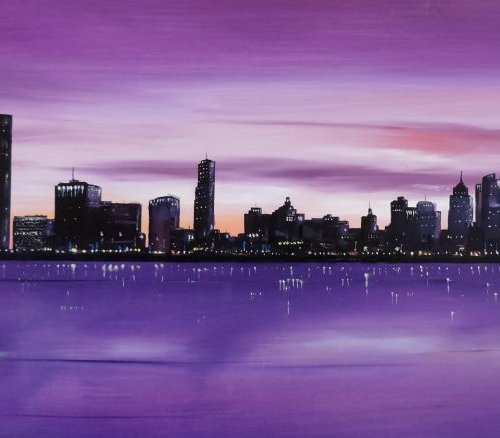 Dream City by Mel Davies Original Art