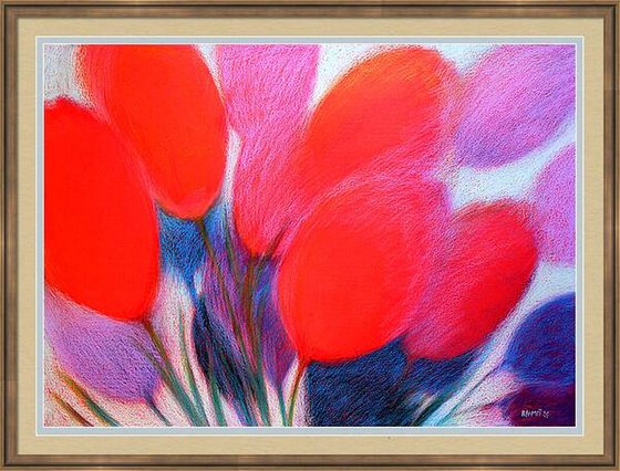 Tulips Red 7