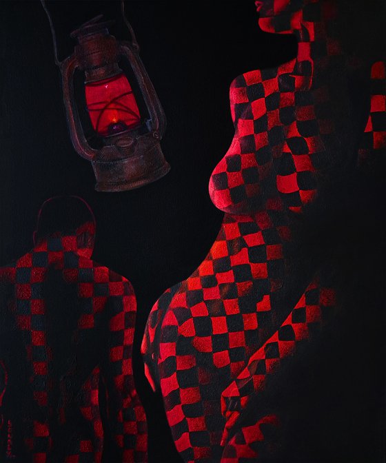 Couple and Lantern