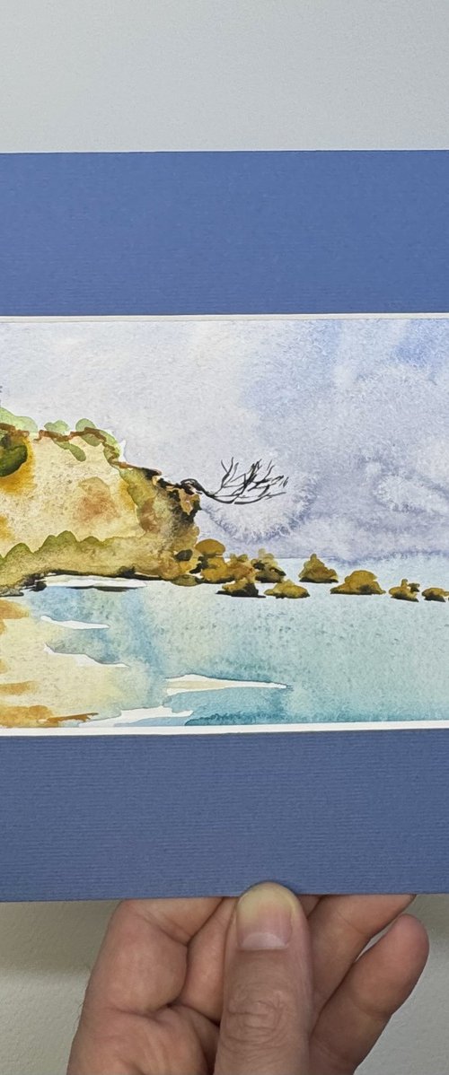 Autumn Seascape Etude by Yuliia Sharapova