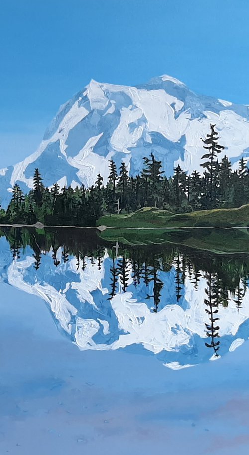 Mountain Reflections by Anne Shaughnessy