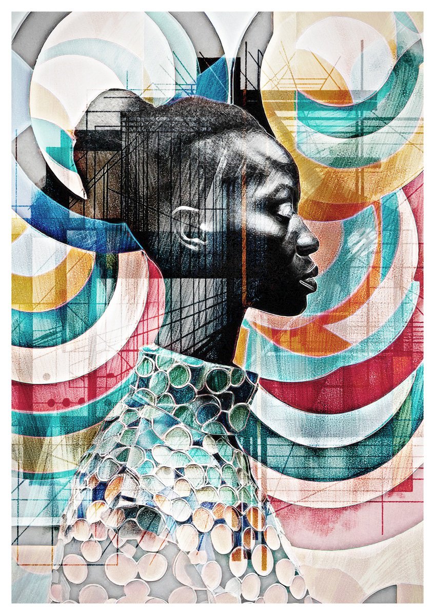 Abstract Beauty African by Jakub DK - JAKUB D KRZEWNIAK