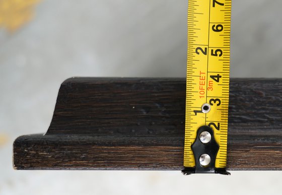 February. Alley in Tsaritsyno Park