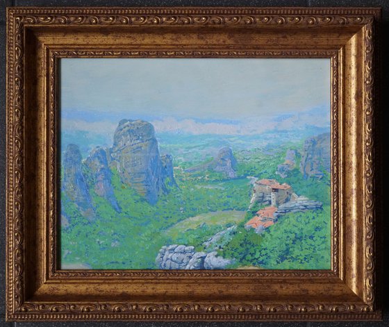 Meteors. Rusanu Monastery