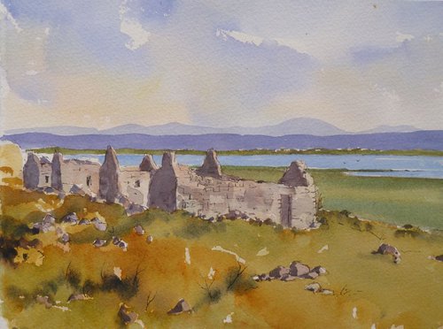 Deserted Village, Achill Island by Maire Flanagan