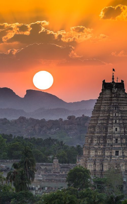 Hampi Sunset by Kevin Standage