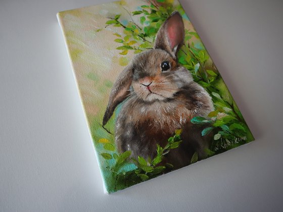 Cute Bunny Painting