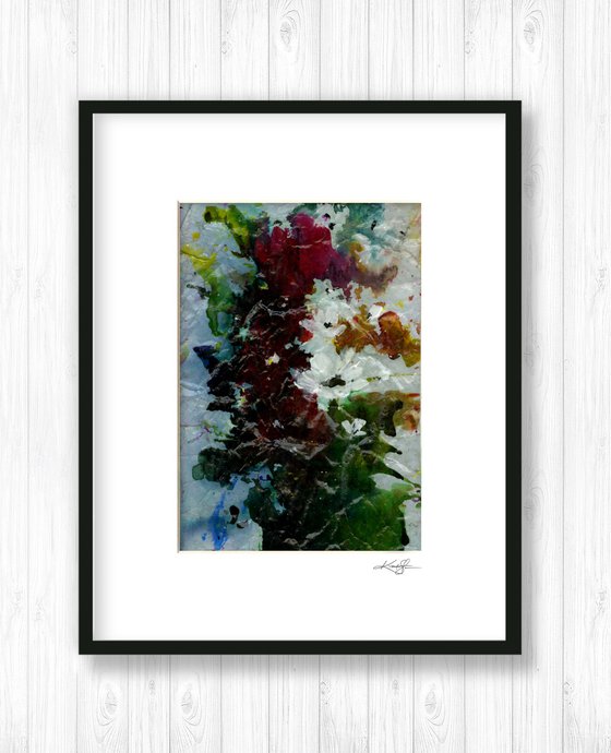 Floral Bliss 13 - Abstract Flower Painting by Kathy Morton Stanion