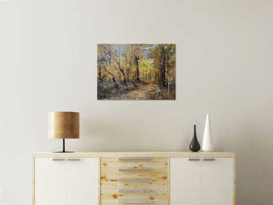 Tuscany golden foliage 50x70