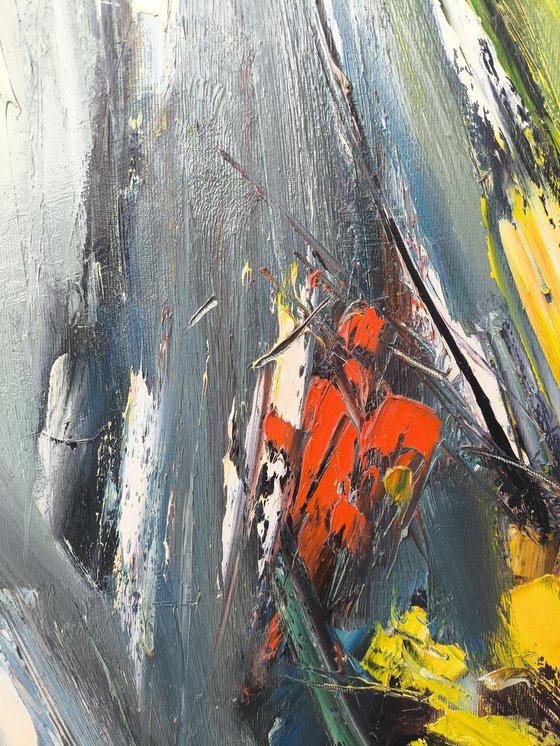 Still Life in Yellow and Grey