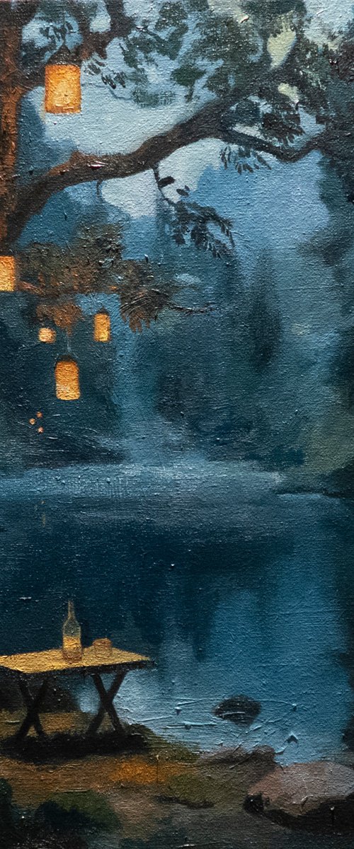 The evening walk I by Roeland Kneepkens
