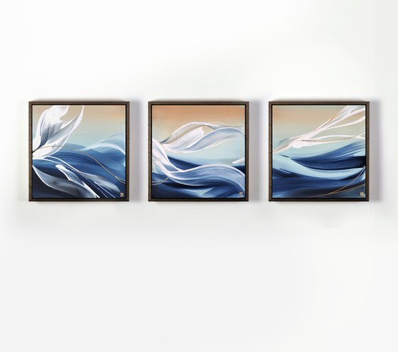 Ode To The Sea Triptych
