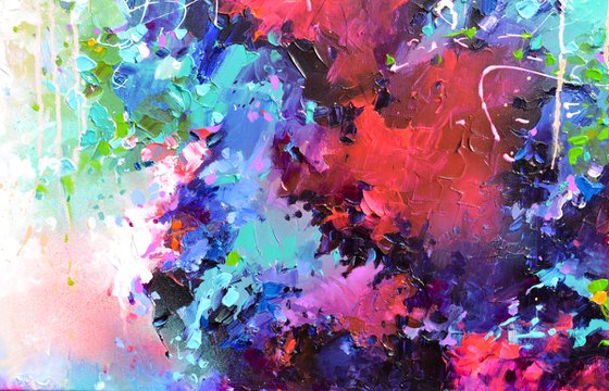 Fresh Moods 118 - 100x70 Abstract Painting