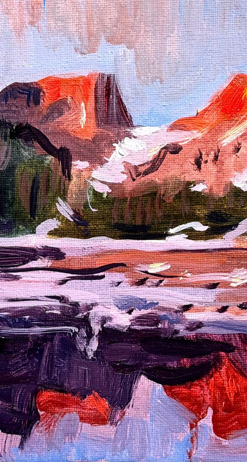 Crimson Reflections by Paul Cheng
