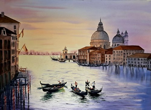 Sunrise in Venice by Yuliia Sharapova
