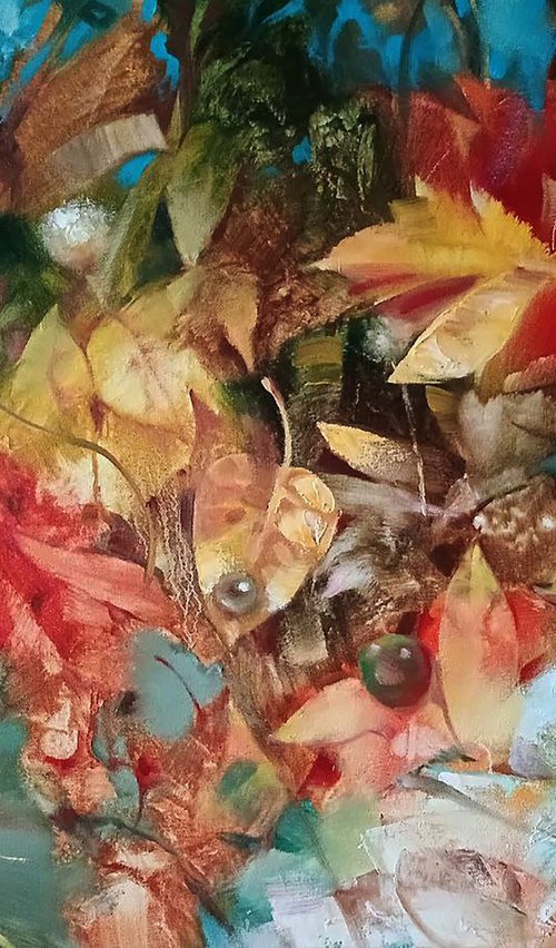 Autumn Leaves by Anatolii Tarabаnov