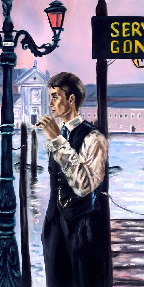 The Lavender Hour in Venice by Ruslana Levandovska