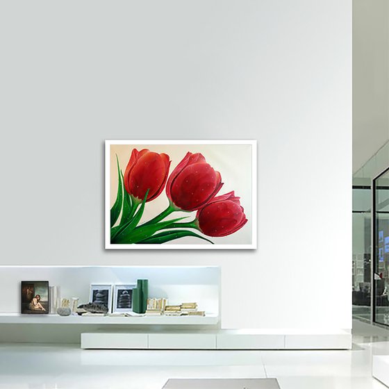 Red Tulips