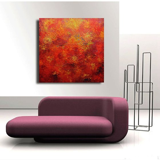 Abstract,red,yellow,orange,Chritsmas sale was 545 USD now 395 USD.