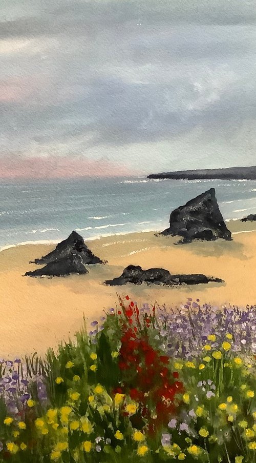 Cornish coastline by Darren Carey