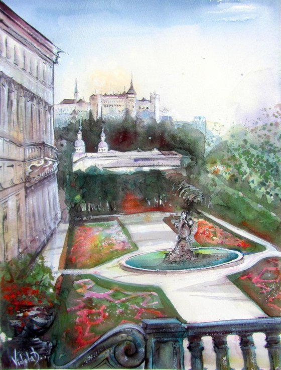 The Mirabell Palace Garden