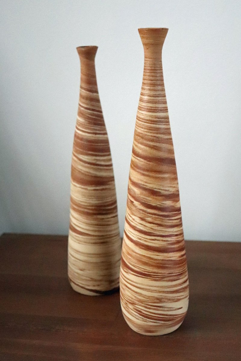 2 slim large vessels by Koen Lybaert