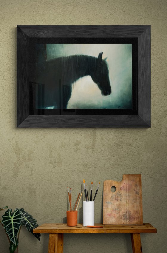 Horse In The Rain