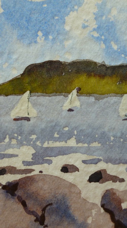 Sailing at Howth by Maire Flanagan