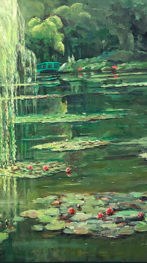 Lily Pond at Giverny by Arun Prem