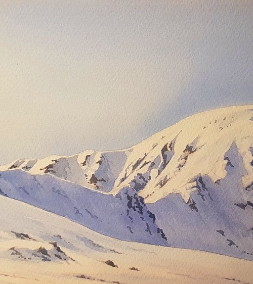 Striding Edge, Helvellyn. by John Campbell