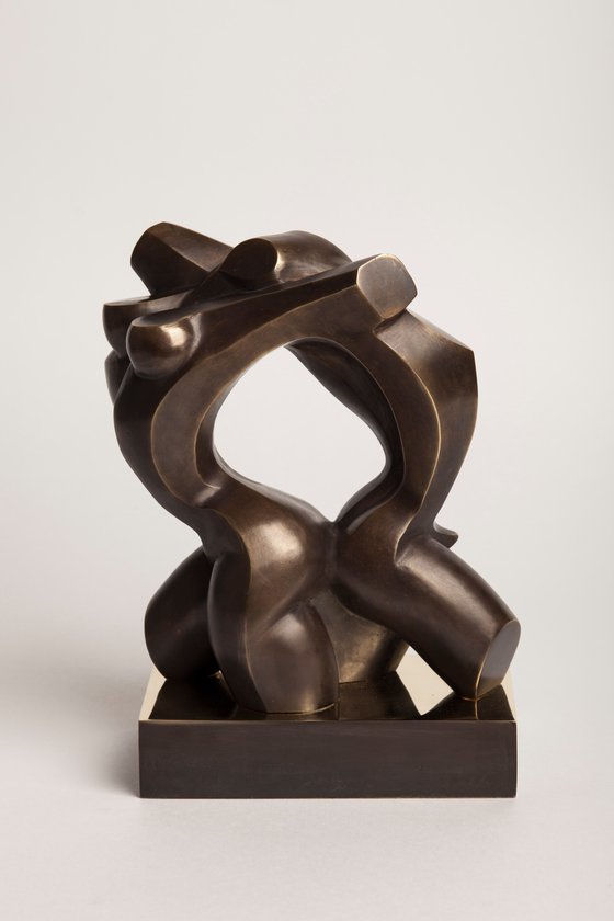 Abstract Bronze — "Unity"