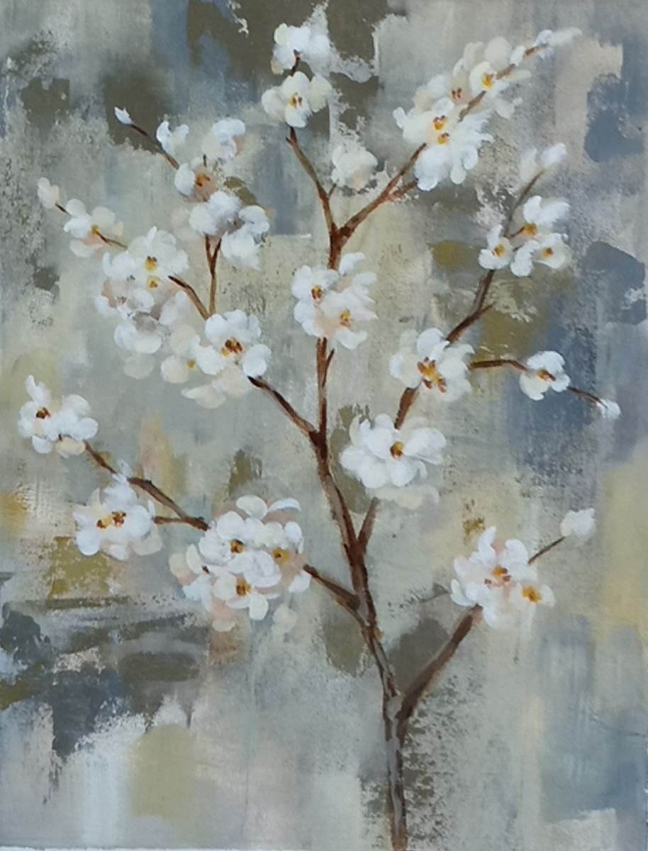 Almond Branch II by Silvia Vassileva