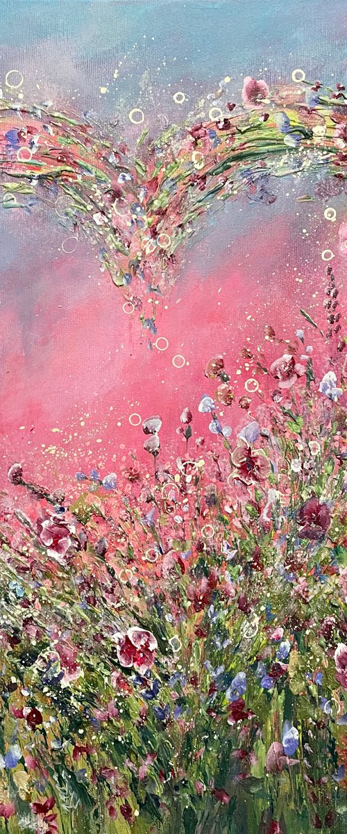 Growing hearts 4 by Emma Sian Pritchard