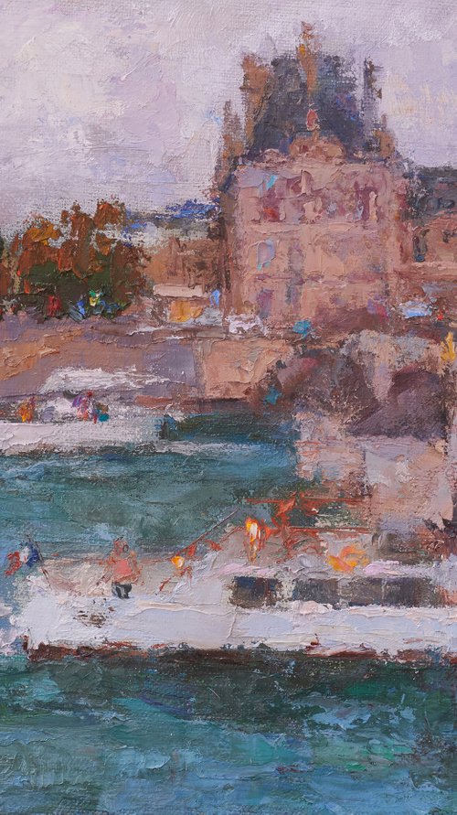 A Day in Paris by Oksana Johnson