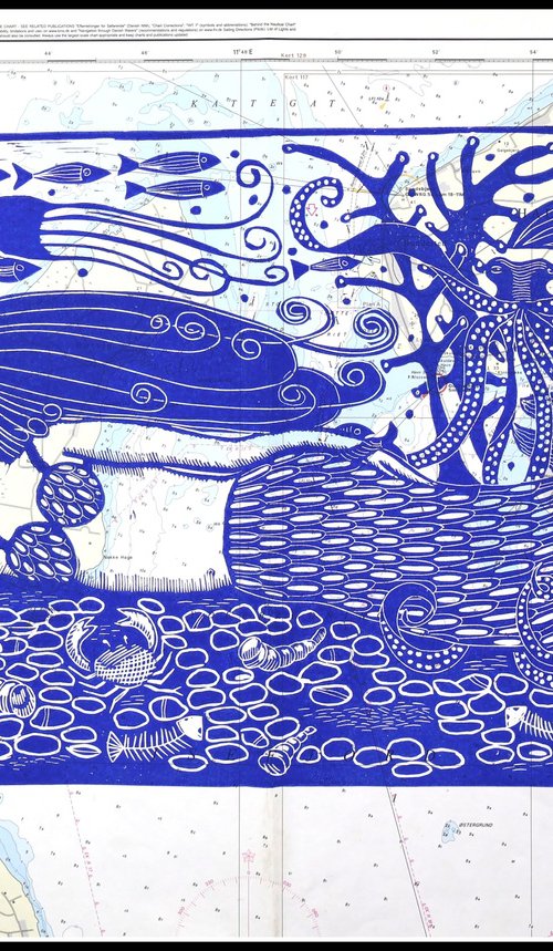 Mermaid and her Octopus by Mariann Johansen-Ellis