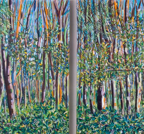 LOCKDOWN WOODS WALK by Diana Aungier-Rose